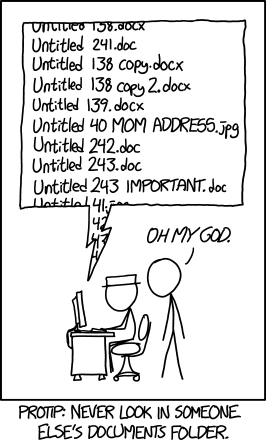 Documents Cartoon