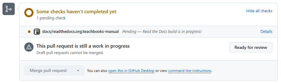 Read the docs in GitHub preview